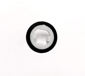Close-up of the magnet aligning with the Hitachi sensor area for reliable readings.