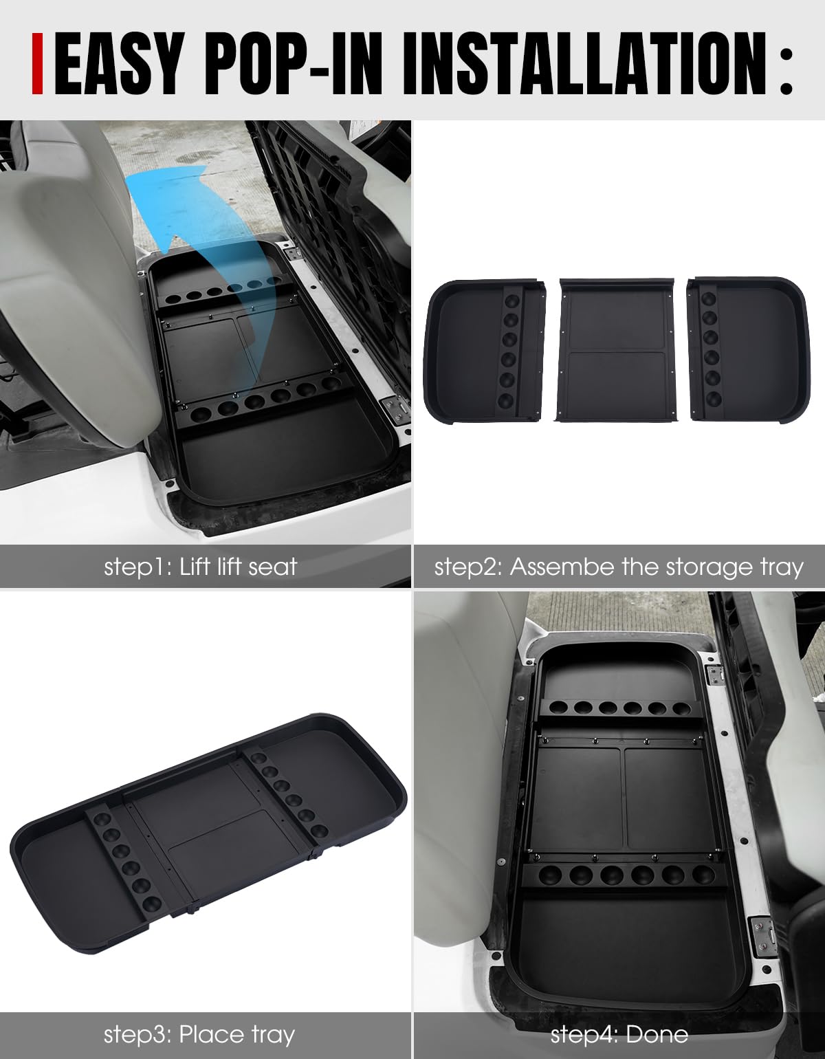 A & UTV PRO durable ABS material resists moisture and wear.