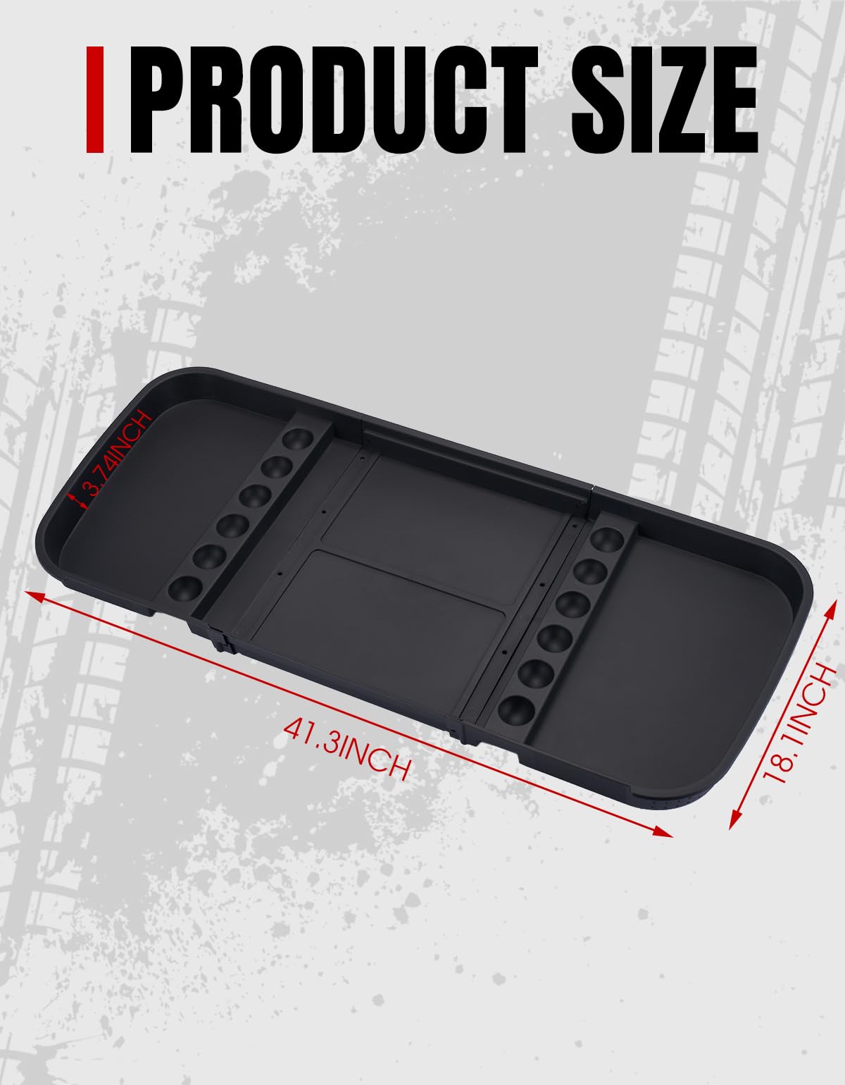 A & UTV PRO quick-remove tray for easy access to the Trojan battery.