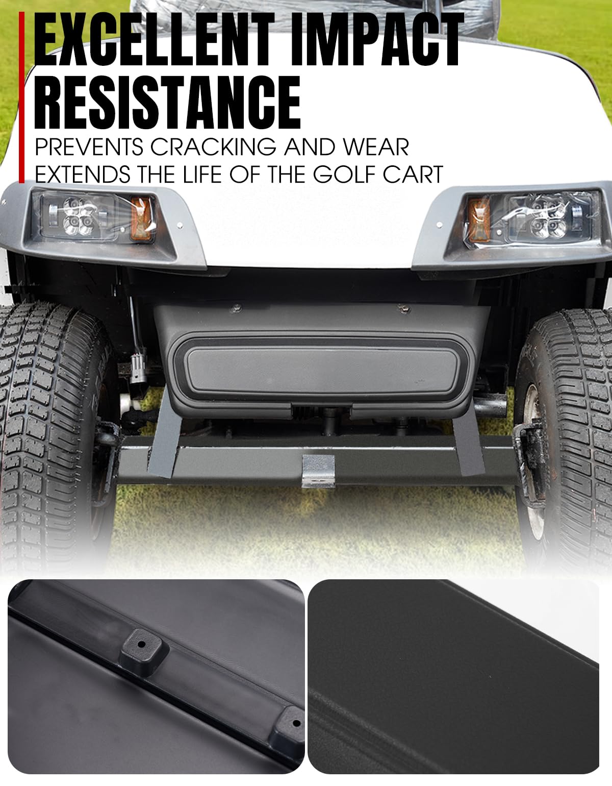 Undercarriage protection with A & UTV PRO shield shielding suspension