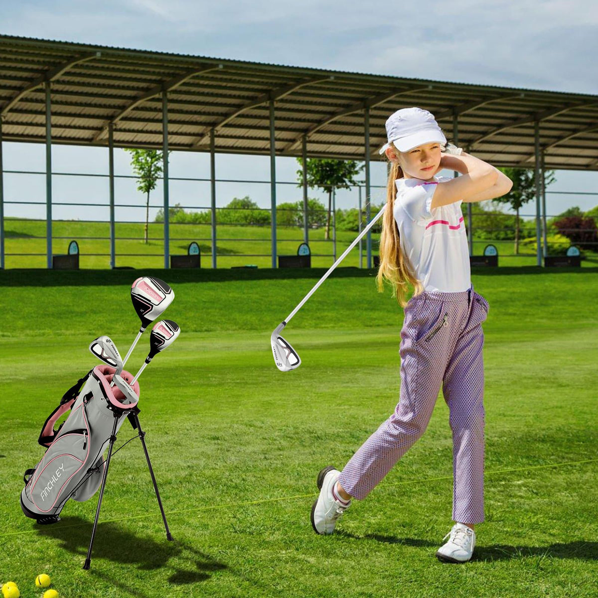 A11N SPORTS Finchley full set overview highlighting portable golf on the go