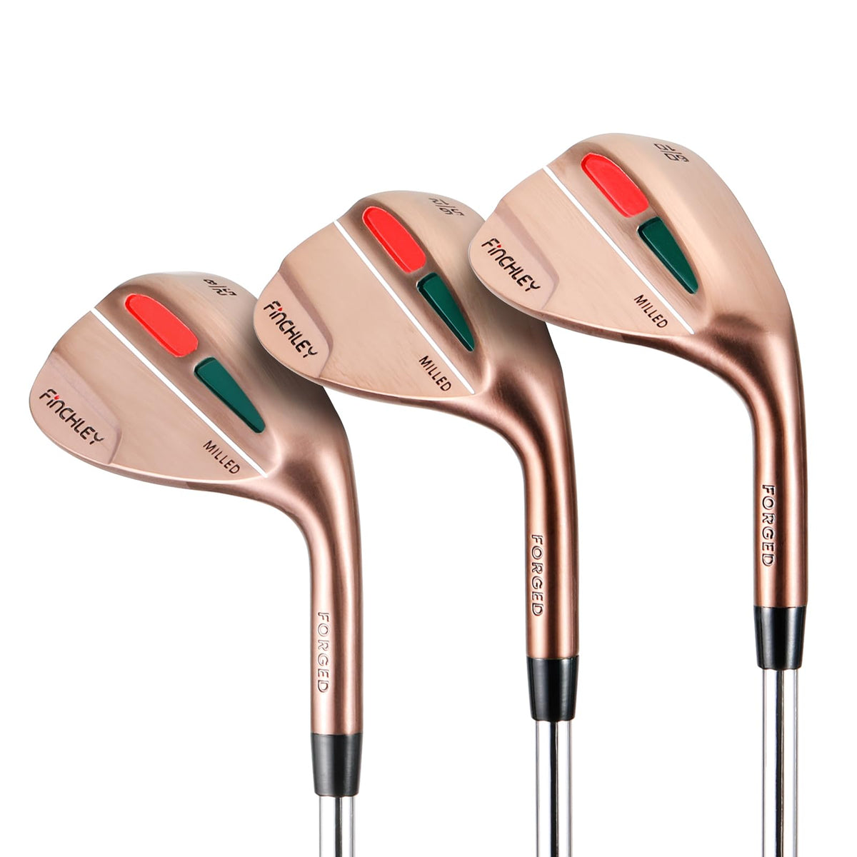 A11N Sports Finchley wedges 52-56-60 lofts for precise approach shots and greenside control.