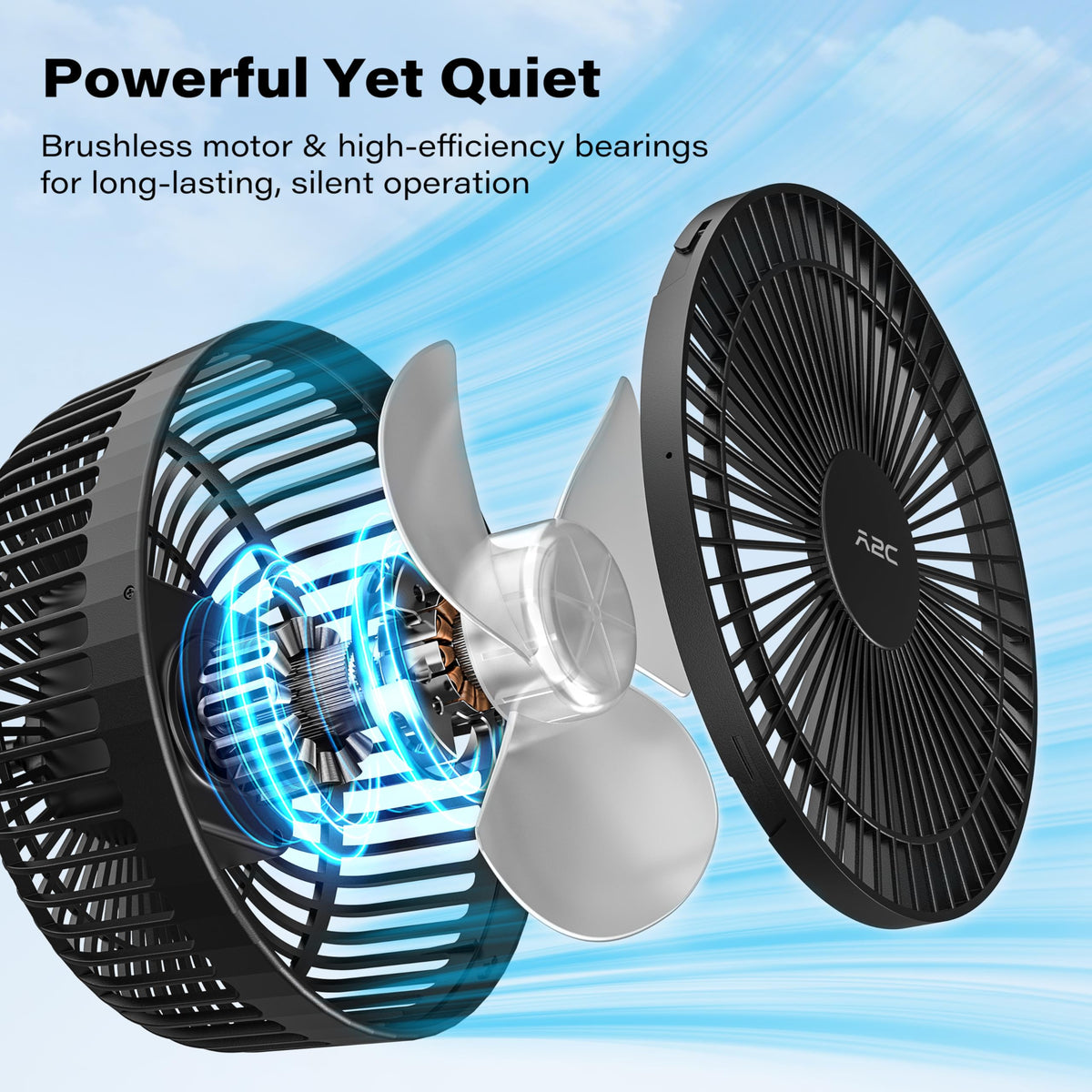 A2C four wind modes including Natural Breeze for natural cooling feel