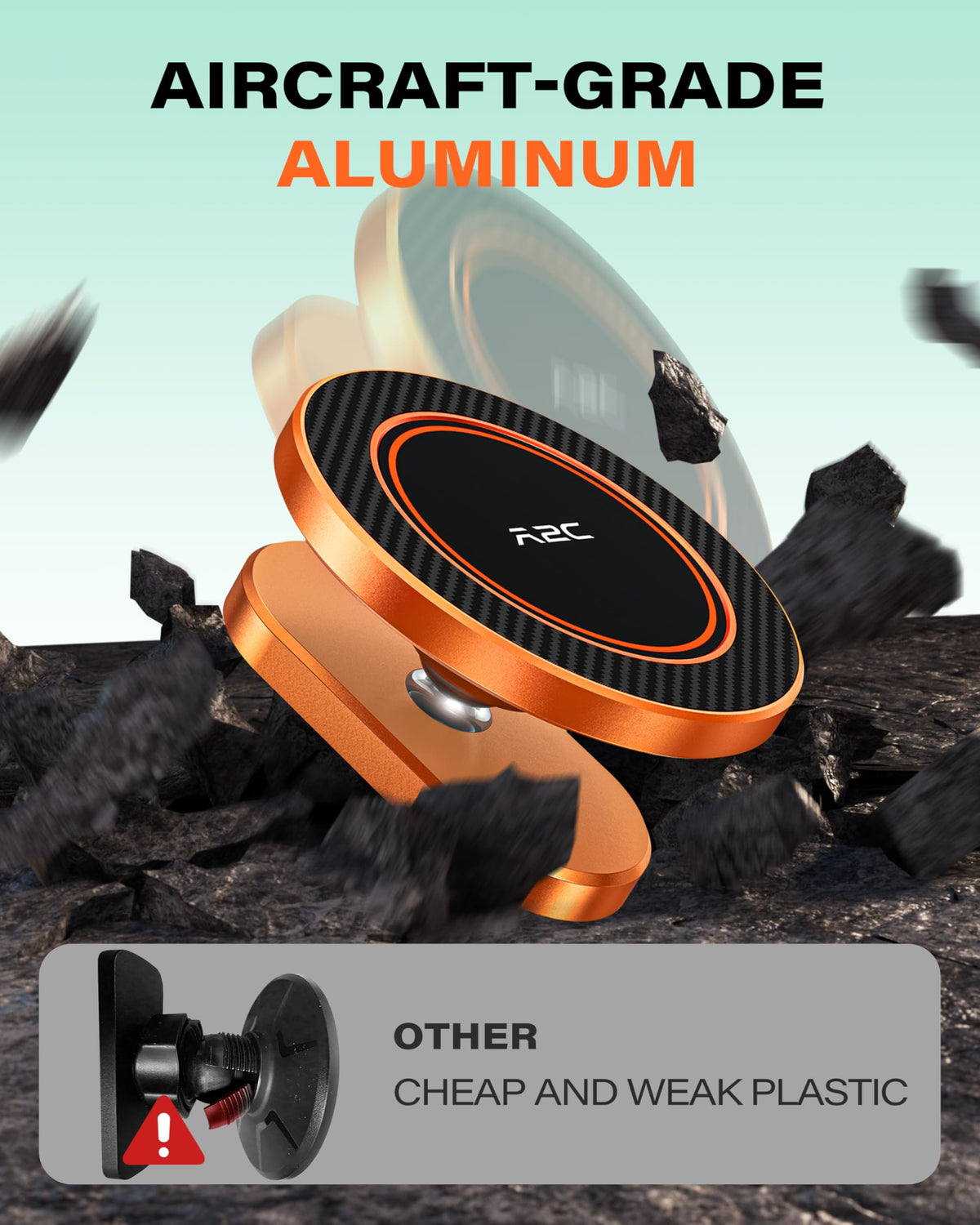 Premium aluminum alloy build delivers lasting durability on course