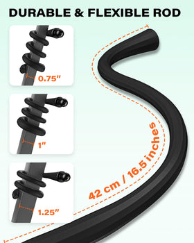 A2C fit on square tube frames 0.75–1.25 in ensures secure mounting.