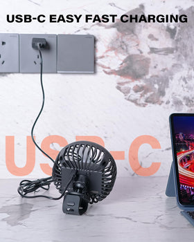A2C three-speed settings for customizable cooling on the go
