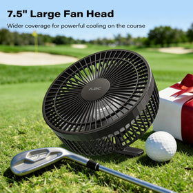 A2C magnetic base securely attaches to metal golf carts without tools