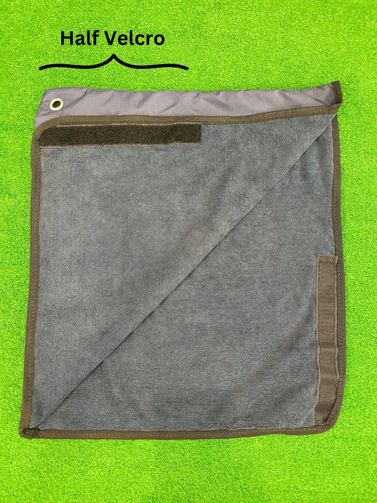 A99 Golf Rain Hood Towel in black for versatile use