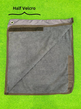 A99 Golf Rain Hood Towel in black for versatile use