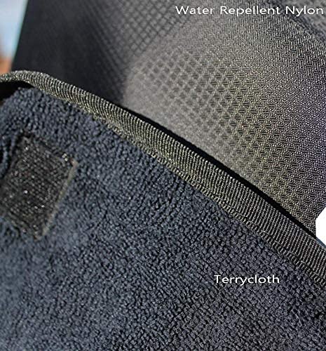Close-up of A99 microfiber interior for quick drying