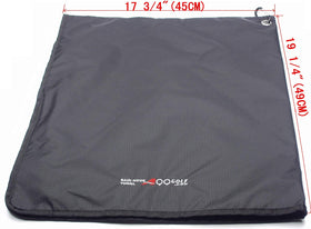A99 Rain Hood Towel clip attaches to a golf bag