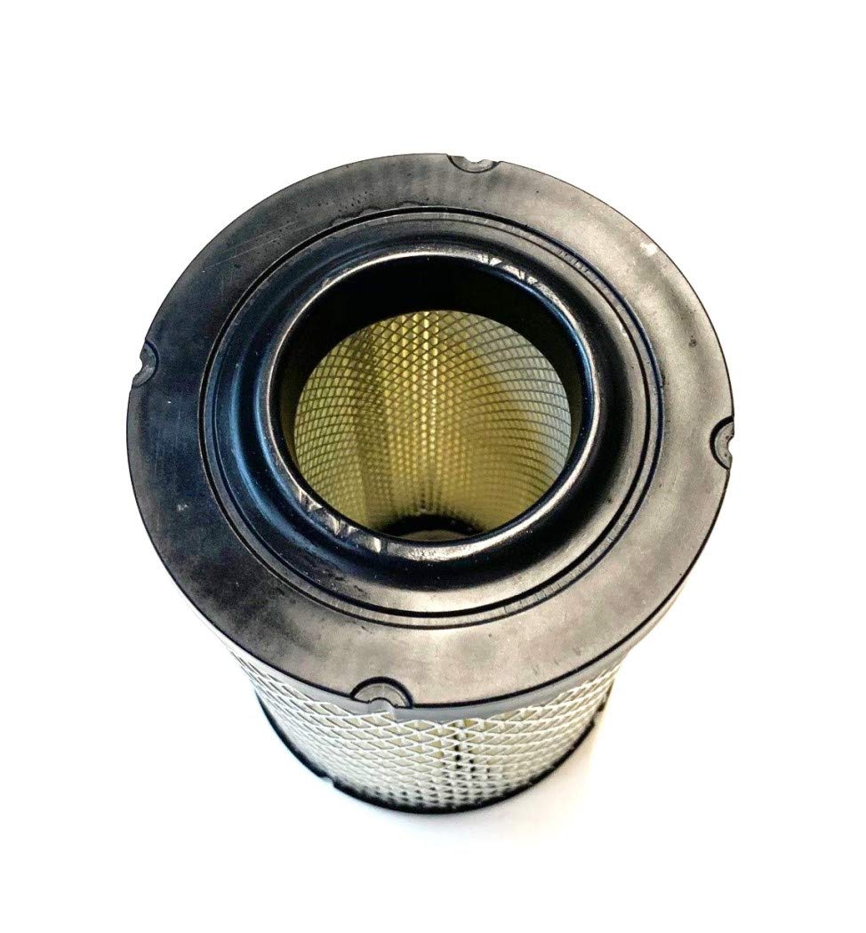 A.A air filter replacement 14416G1, side view shows media and seal for engine protection.