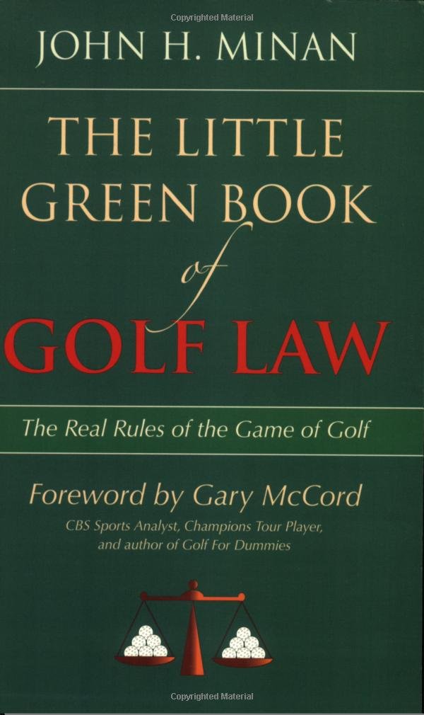 ABA The Little Green Book Golf Law cover—insightful perspectives for golf enthusiasts.