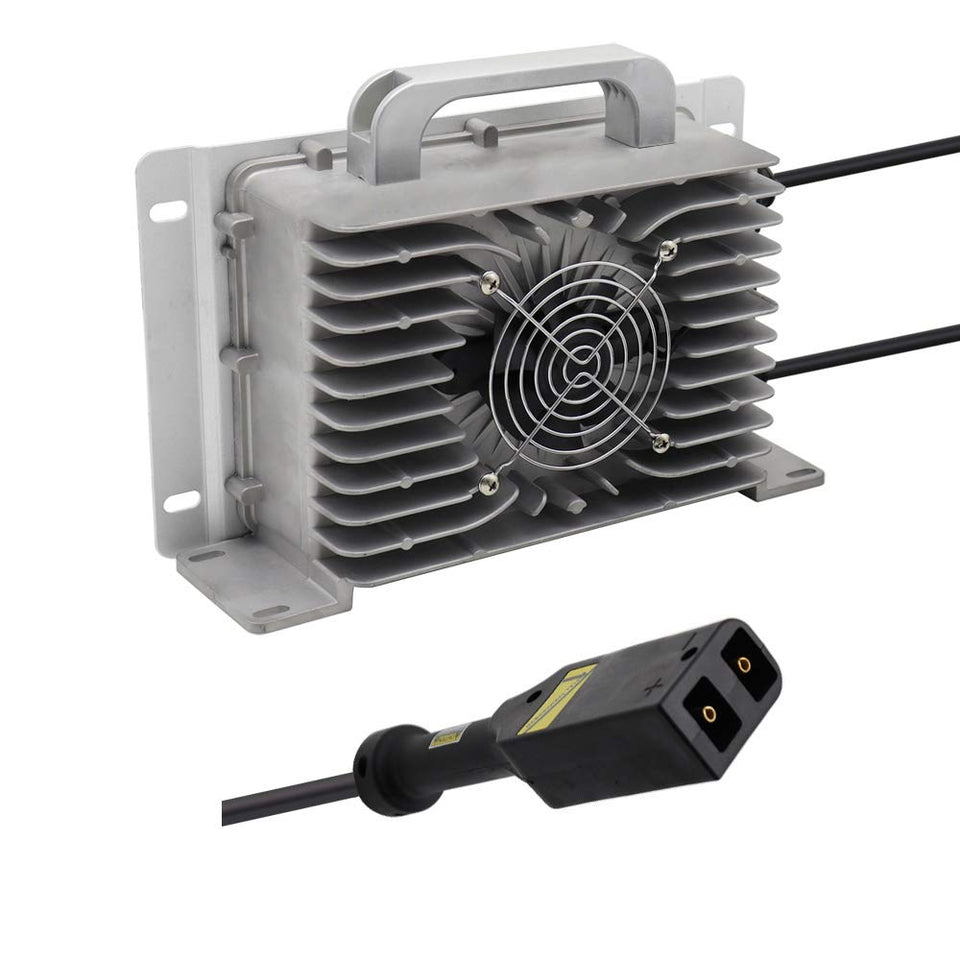 Abakoo 36V EZGO D-Plug charger for quick, reliable golf cart charging.