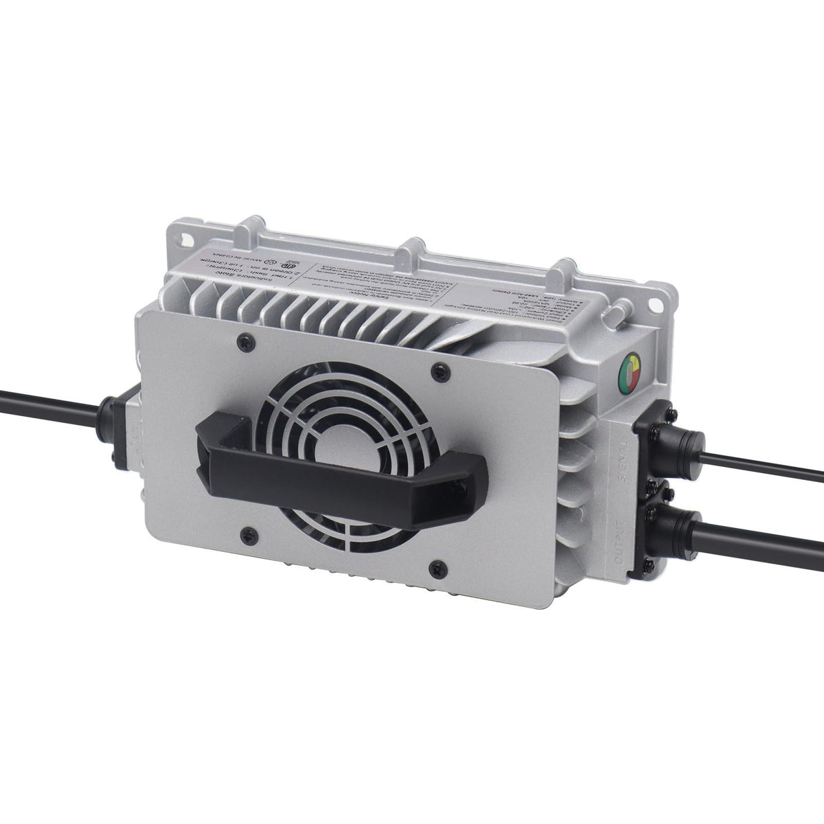 Abakoo crowfoot plug detail indicating compatibility with 36V carts