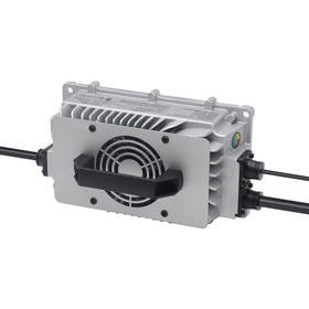Abakoo crowfoot plug detail indicating compatibility with 36V carts