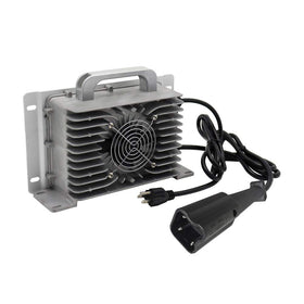 Abakoo 48V G29 charger side view shows slim profile and lightweight build