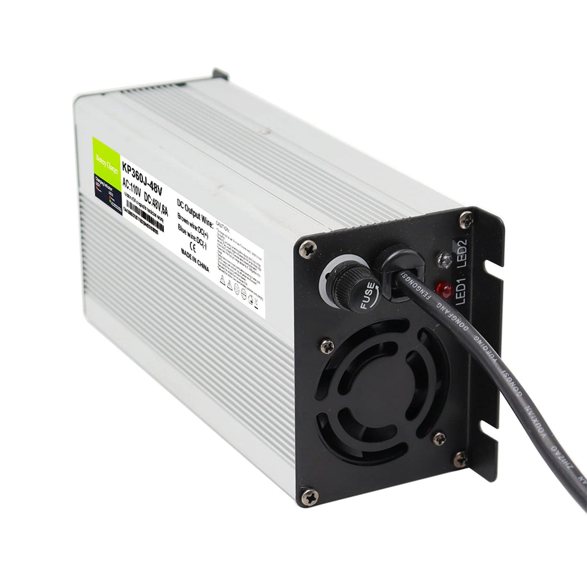 Abakoo 110-120V input and 58.8V output for EZ-GO RXV compatibility