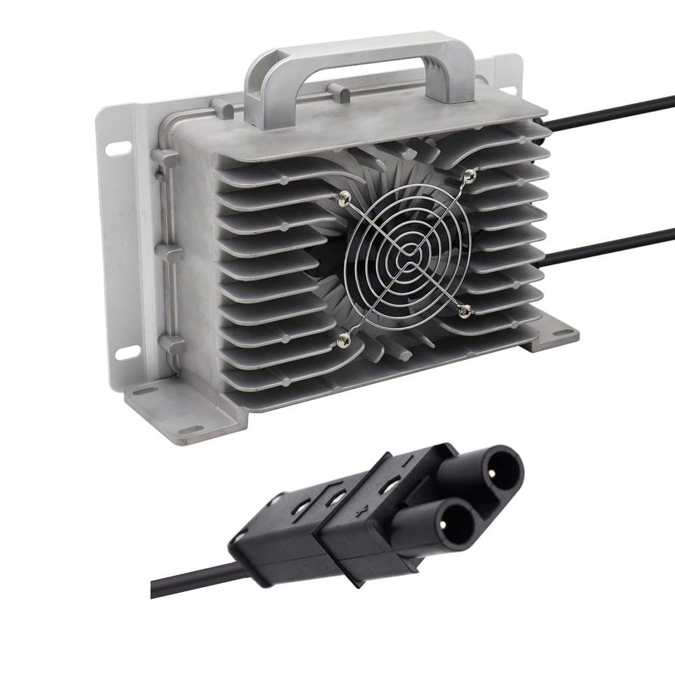 Abakoo 48V Yamaha golf cart charger for G14 G16 G19 G22 DRIVE with quick charge capability.