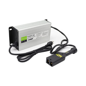 Abakoo EZGO TXT charger with D-Plug and Powerwise-style connector for EZGO carts
