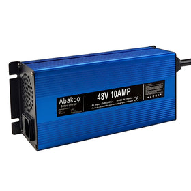 Abakoo LED indicators show charging progress for convenient monitoring.