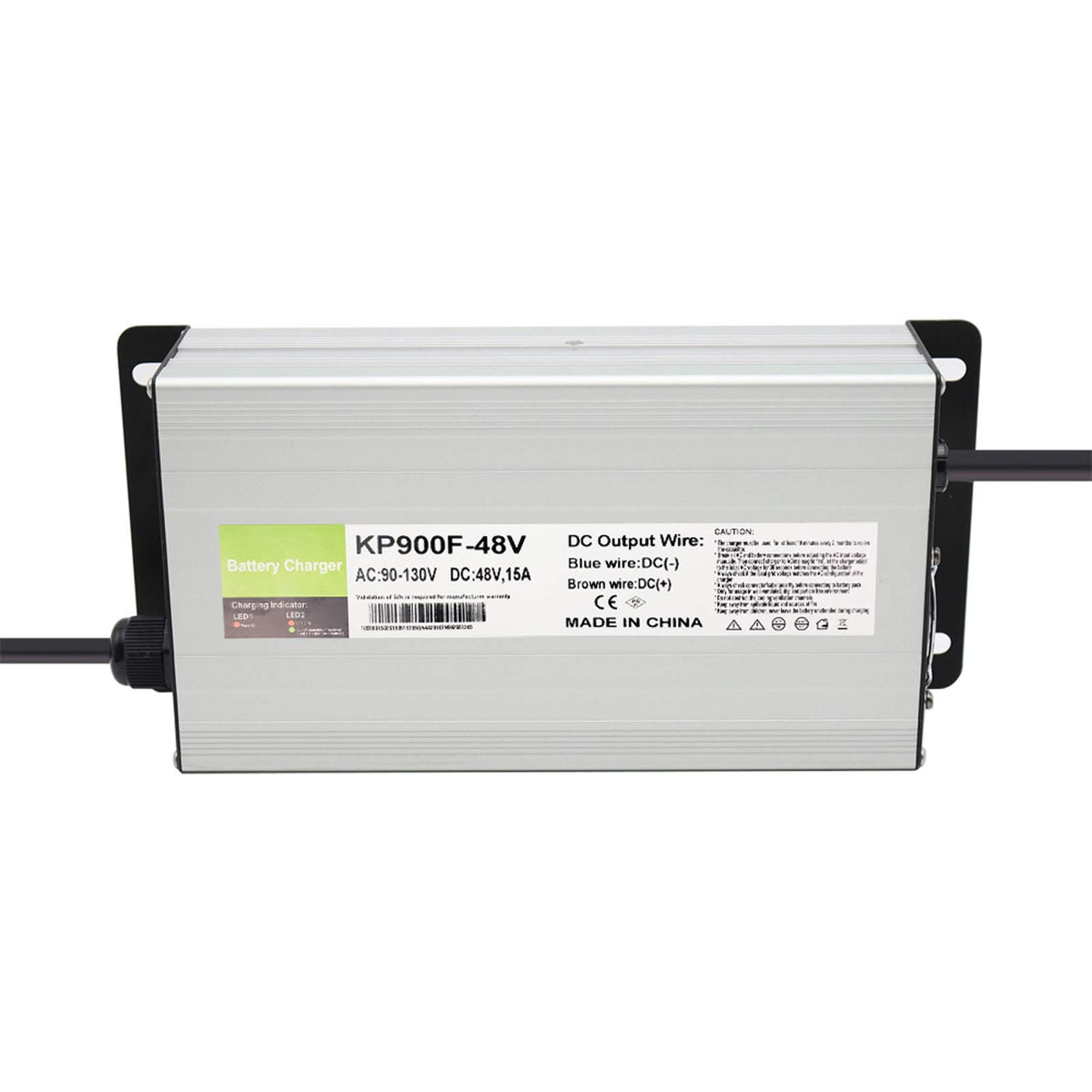 Abakoo charger with LED indicators signaling charging status clearly.