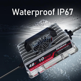 Abakoo RXV 3-prong connector detail for Ez-Go compatibility