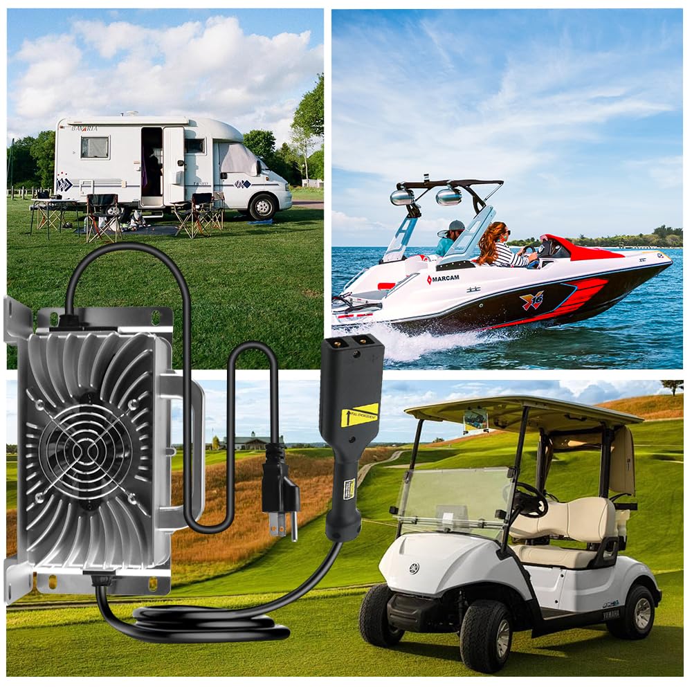 Abakoo universal design supports golf cart battery charging across models