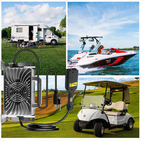 Abakoo universal design supports golf cart battery charging across models