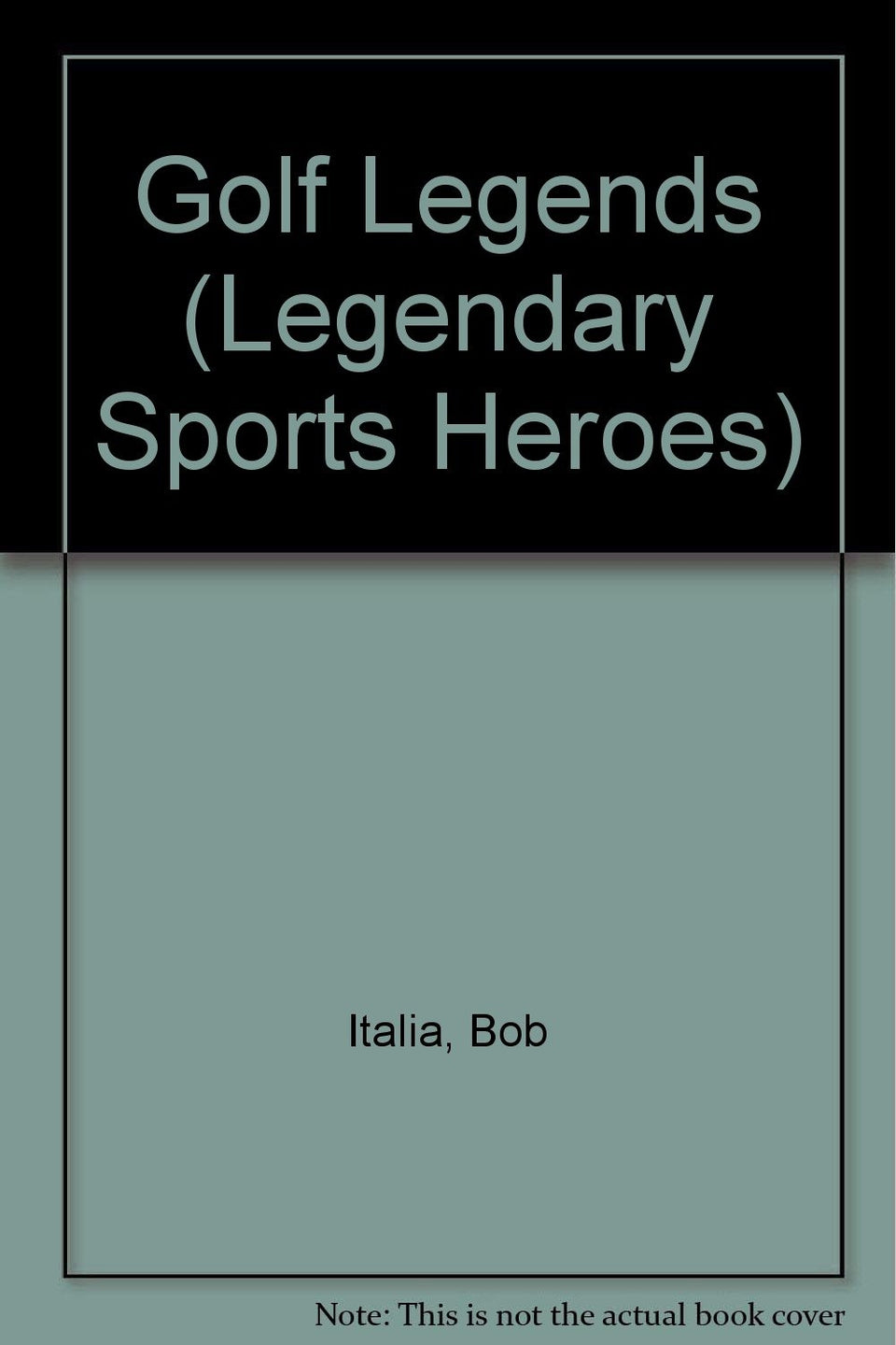 ABDO n Daughters Golf Legends cover ideal for golf fans and collectors