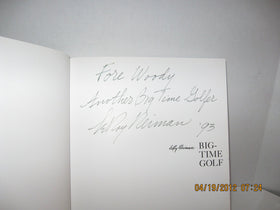 Abrams Books Big-Time Golf legends 1980s-1990s interior illustration, great for art shelves.