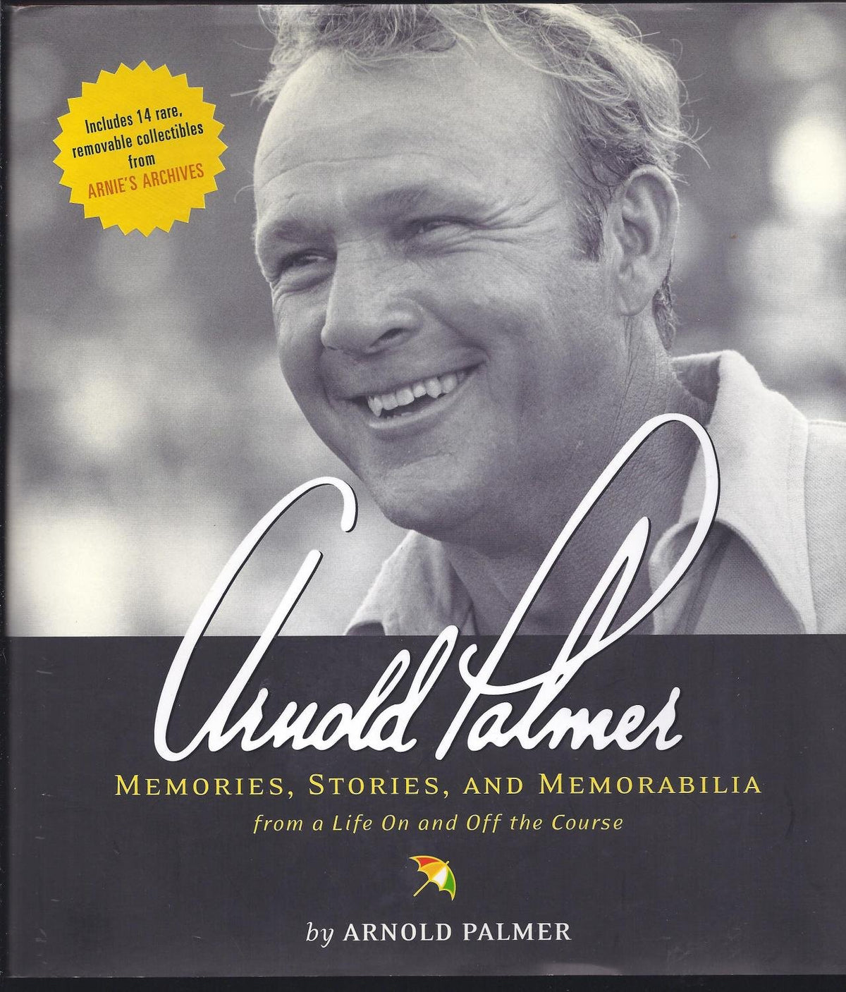 Abrams Books' Arnold Palmer Memories cover invites fans to explore iconic anecdotes and memorabilia.