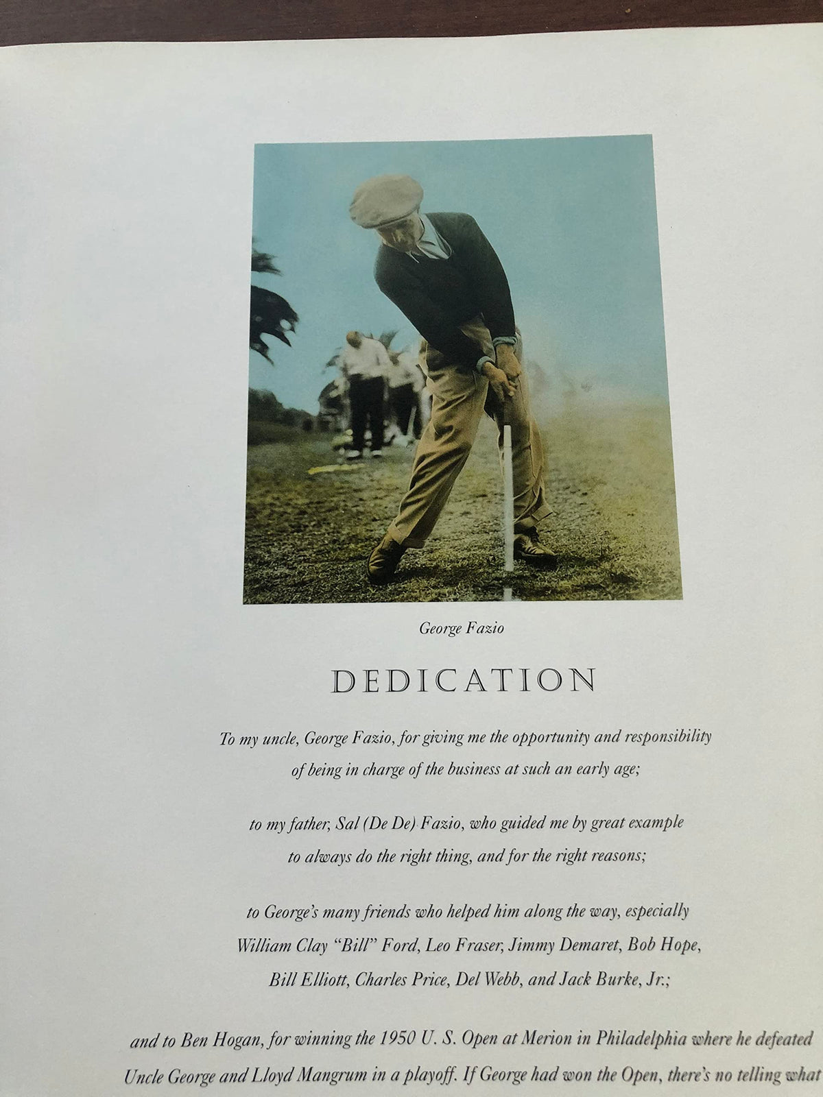 Abrams Books Golf Course Designs interior spread layout illustrating course concepts for designers.
