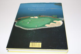 Abrams Books Golf Top 100 Courses inside pages reveal color illustrations and course profiles