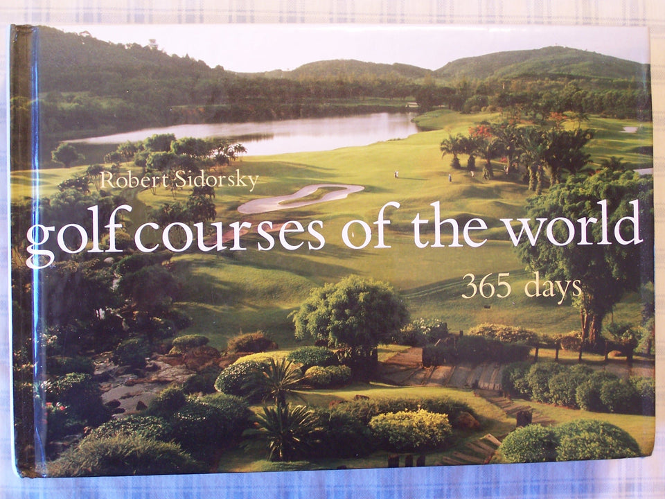 Abrams Books golf photo cover featuring iconic courses for travel inspiration and golf enthusiasts.