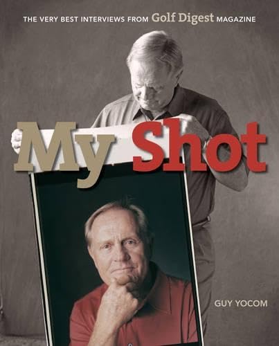 Abrams Books My Shot cover featuring golf legends, a must-have gift for golf enthusiasts.