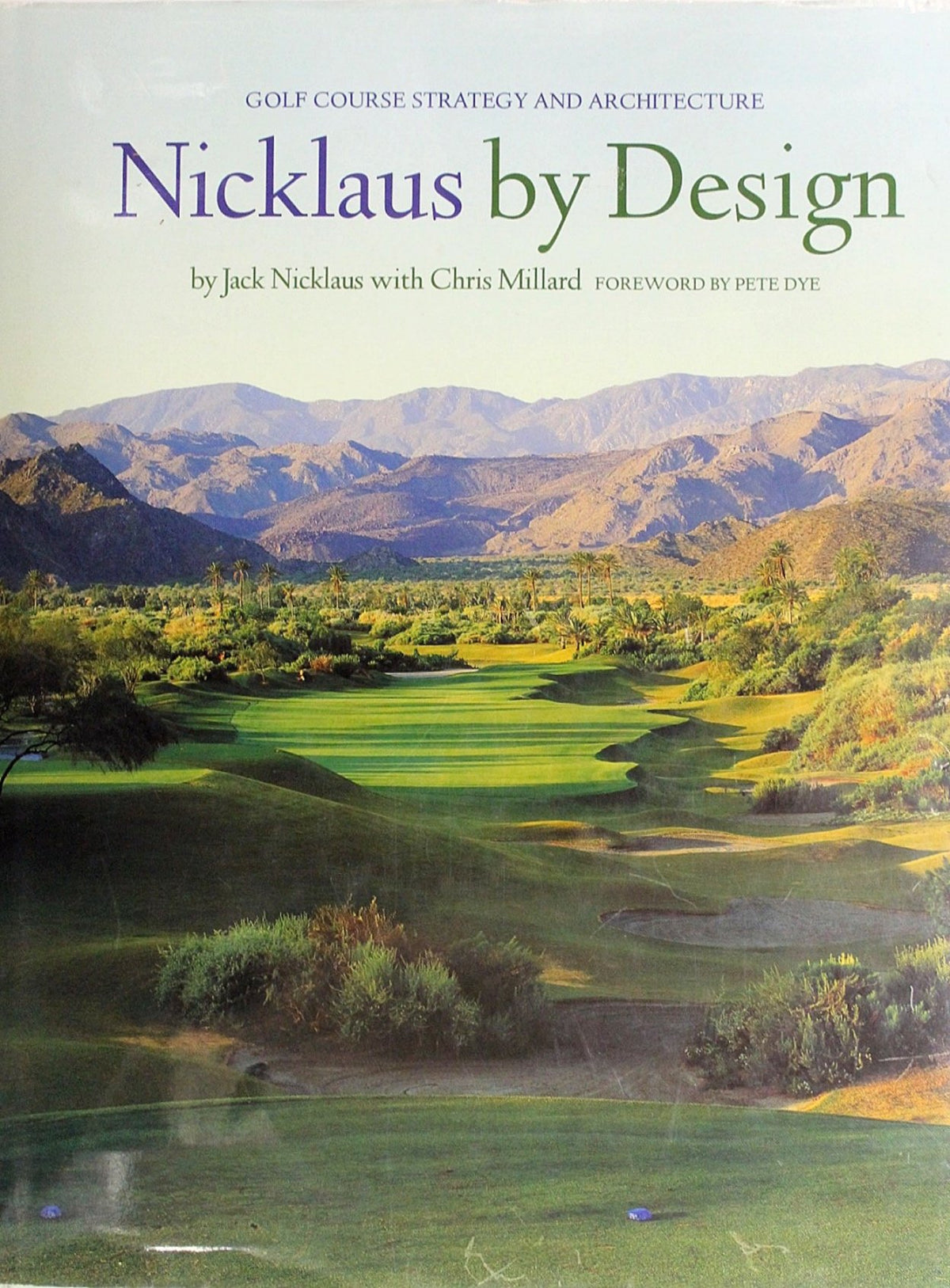 Abrams Books Nicklaus by Design landscape image for architecture and golf design enthusiasts seeking course inspiration.