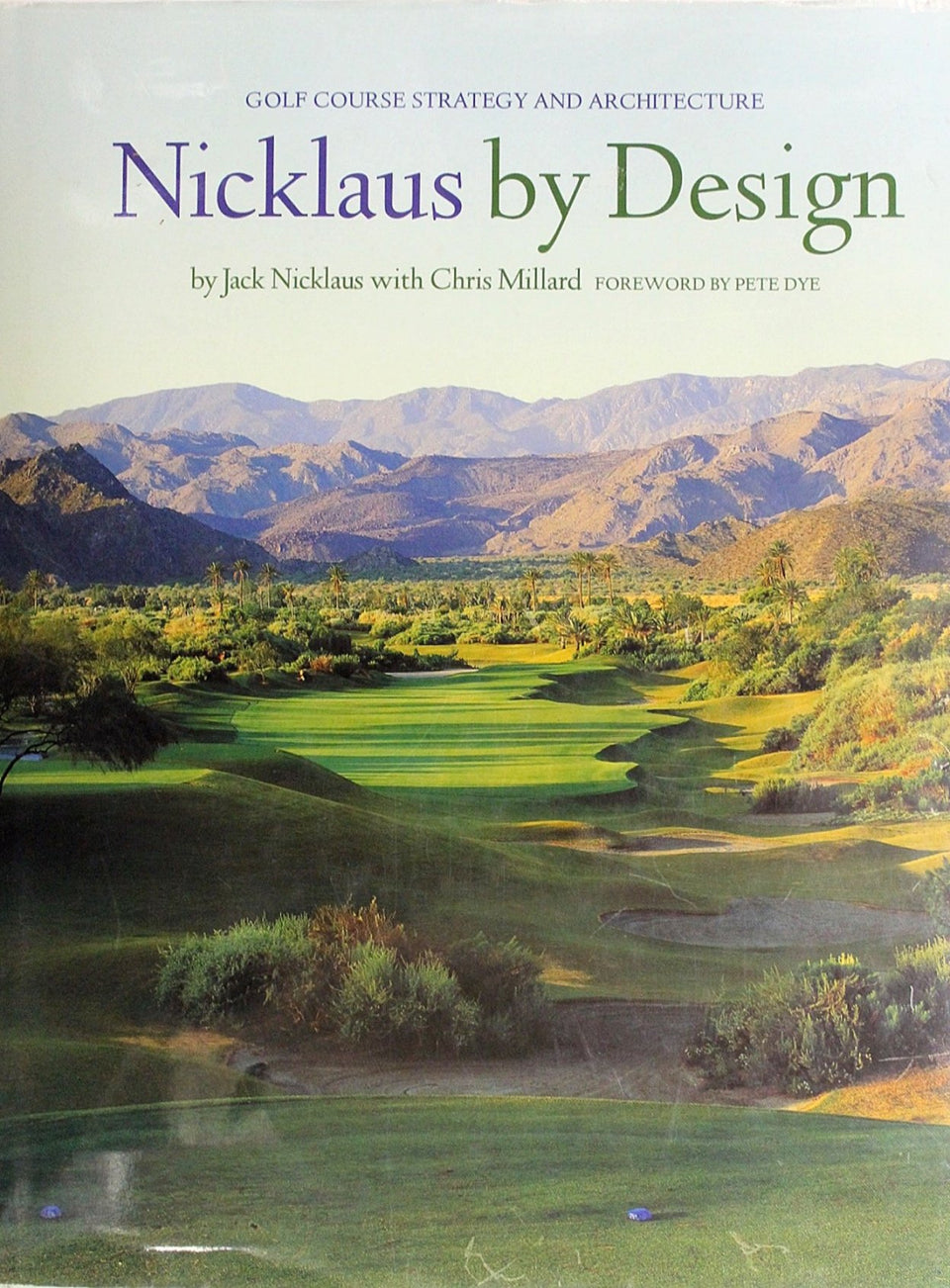 Abrams Books Nicklaus by Design landscape image for architecture and golf design enthusiasts seeking course inspiration.