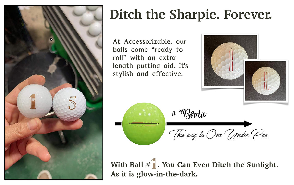 Accessorizable four-sleeve box keeps balls organized