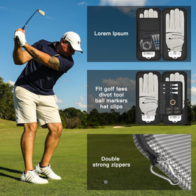 ACCTOLF Golf Glove Case quick-access for on-course glove changes.