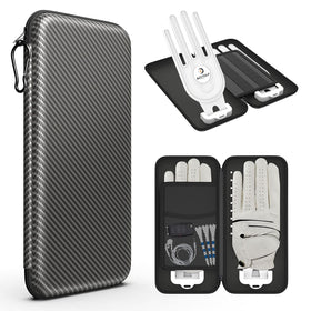 ACCTOLF Golf Glove Case with two gloves holder keeps gloves organized and accessible.