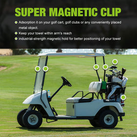 ACCTOLF two-pack shown ready for back-to-back rounds on the course.