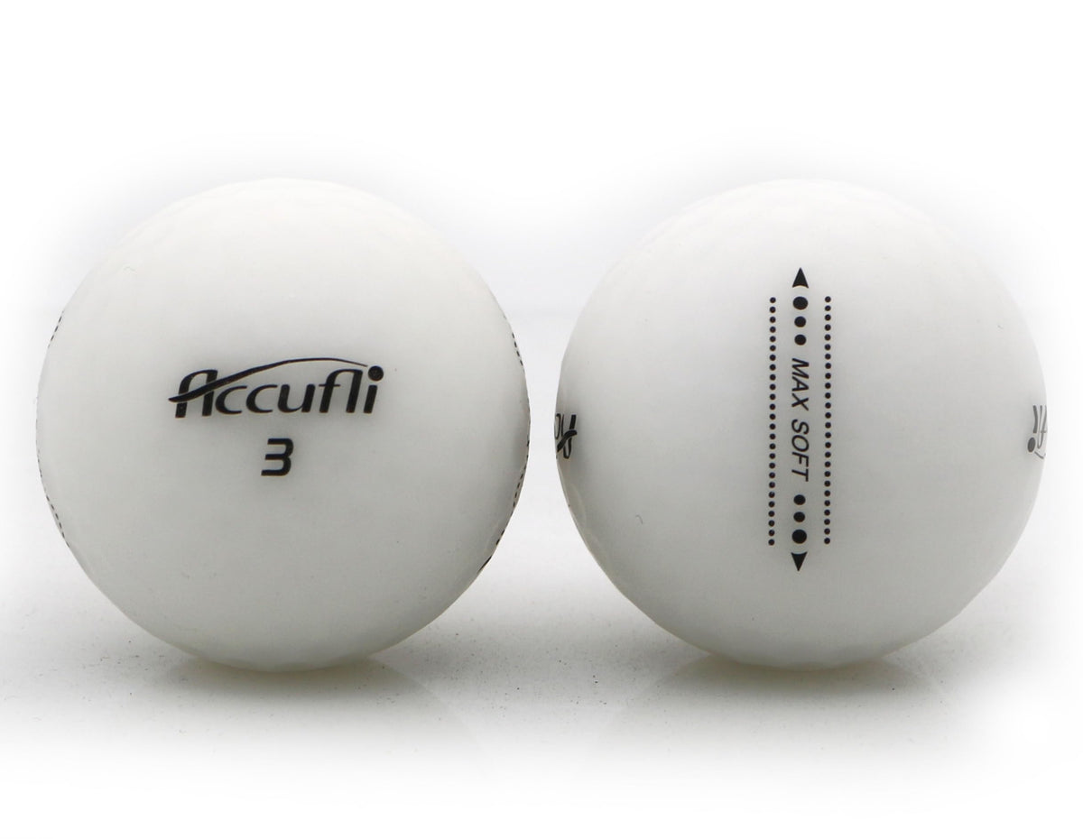 ACCUFLI Max Soft ball alignment design for targeting