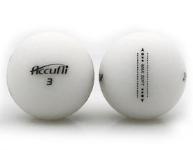 ACCUFLI Max Soft ball alignment design for targeting