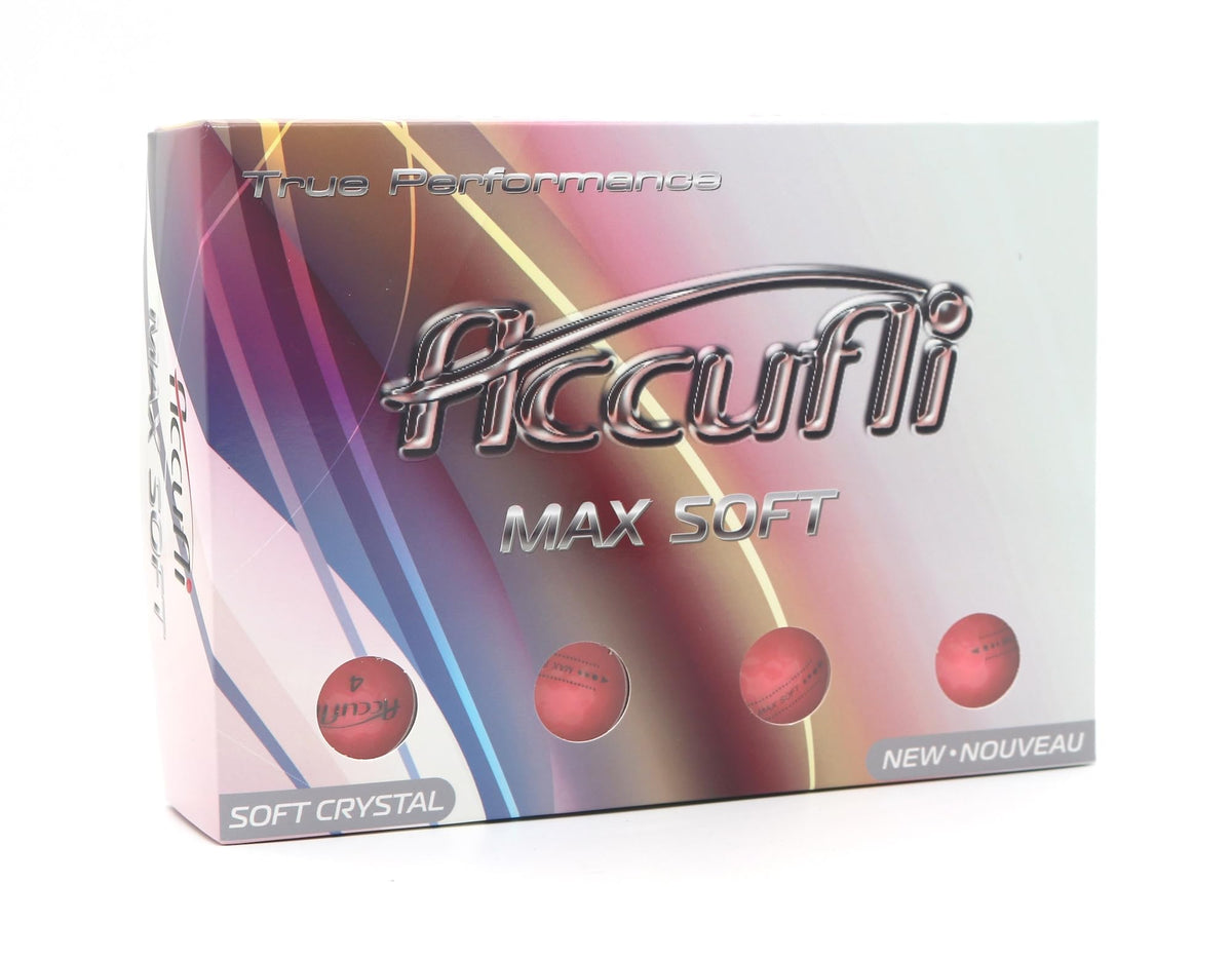 ACCUFLI Max Soft Crystal Red cover close‑up highlighting distinctive styling and durability