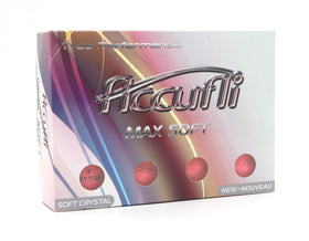ACCUFLI Max Soft Crystal Red cover close‑up highlighting distinctive styling and durability