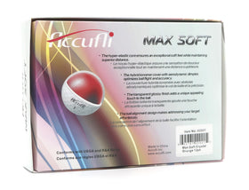 ACCUFLI Max Soft alignment feature helps aiming accuracy on greens