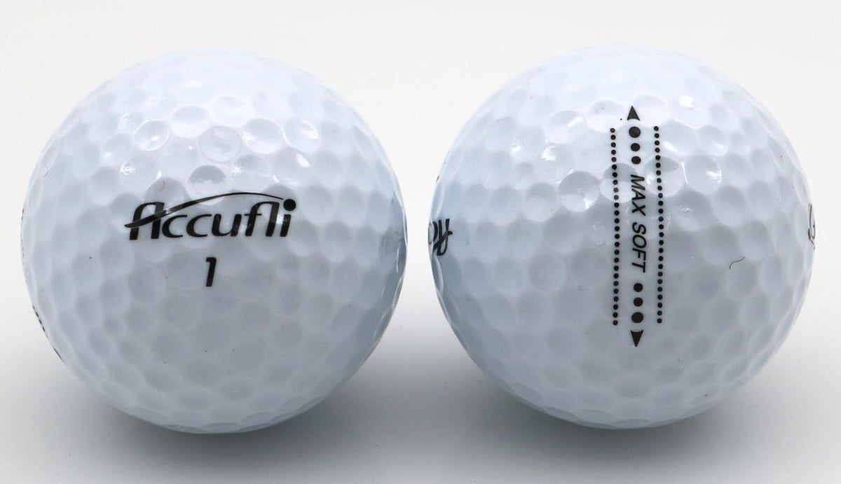 Flight demo of ACCUFLI Max Soft balls showing trajectory and control