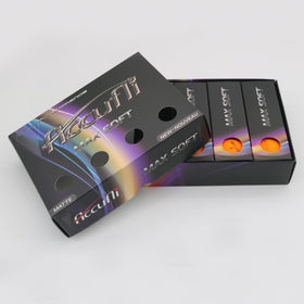 ACCUFLI Max Soft matte orange 12pk side view demonstrates alignment design for better targeting