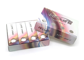ACCUFLI Max Soft Golf Balls with crystal cover for premium feel and distinctive look.